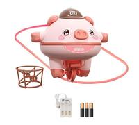 Fonowx Juguete Monociclo con Forma de Cerdito de Equilibrio, Juguete para Desarrollar La Inteligencia, Lindos Regalos Navideños, Juguete Robot Monociclo, Jug, rosa cargable, tal como se describe