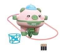 Fonowx Juguete Monociclo con Forma de Cerdito de Equilibrio, Juguete para Desarrollar La Inteligencia, Lindos Regalos Navideños, Juguete Robot Monociclo, Jug, verde sin carga, tal como se describe