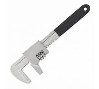 Fonowx Llave para Tubos Ajustable Llave de Tubo Herramienta Manual Llave F Mordaza Ajustable con Agarre Estable Construcción Metálica Adecuada para, Negro, Tipo F 12 Pulgadas Plano