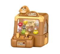 Fonowx Máquina Expendedora de Dulces para Niños de 3 a 6 años Cumpleaños. Mini Máquina Expendedora de Juegos Arcade, Oso