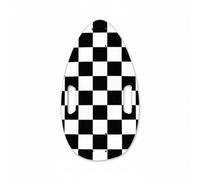 Fonowx Mini Skateboard Deck Tabla Compacta Teardrop Madera Arce Manijas Orificios de Ejes Superficie Pulida para Instalar Rápido Adecuado para, Color to 9, 44 Cm X 25 Cm