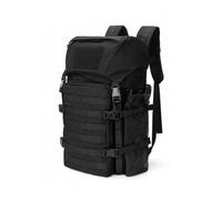 Fonowx Mochila de Senderismo Mochila de Trekking Mochila de Montaña Mochila de Camping con Diseño Cómodo de Correas Acolchadas y Ventiladas Múltiples, Array, Negro
