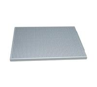 Fonowx Molde de Aluminio Perforado de Dos para Repostería, Y Postres; Fácil de Limpiar; Molde para Galletas Estilo Napoleón Francés, 40cmx30cmx1.5cm