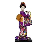 Fonowx Muñecas Geisha Japonesas étnicas, Estatuilla de Dama, Muñeca Oriental, Muñeca Geisha Asiática de Estilo Vintage para Decoración de Mesa O Estante del, Estilo yo, Individual