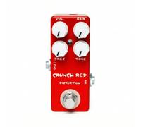 Fonowx Musical Sound Processor Pedal de Distorsión para Guitarra y Bajo Efecto de Alta Ganancia Caja Compacta Mini con Conmutador Metálico y Luz Indicadora