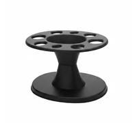 Fonowx Organizador de Peines Soporte para Cepillos Portacepillos de Tocador Acabado Mate Suave Diseño Estable Estructura con Soporte Central Plástico Adecuado para Tocador Escritorio Peluquería