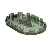 Fonowx Organizador Giratorio para Estante de Refrigerador, Bandeja de Almacenamiento Giratoria de PET Antideslizante para Ahorrar Espacio, Ideal para Organiz, Verde, tal como se describe