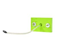 Fonowx Panel Calefactor Rectangular Verde Pequeño Panel Calefactor con Termostato Integrado Silencioso Placa Calentamiento 12 y 5 W