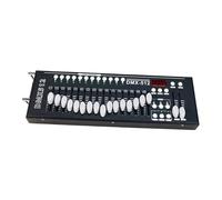 Fonowx Panel Controlador de Escenario Dmx 512 DJ, Controlador de Luz para Sala de Transmisión