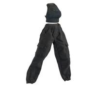 Fonowx Pantalones Cargo a Escala 1/12, Decoración Elegante para Cosplay, Accesorio Versátil para Disfrazarse