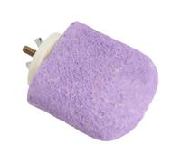 Fonowx para Jaula Percha de Loro Estante de Entrenamiento Accesorio para Aves Pequeñas Resina Duradera Superficie Rugosa para Mantener Uñas y, PÚrpura