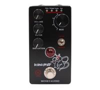 Fonowx Pedal de Distorsión de Audio Guitarra Efecto Stompbox Fuzz con Paleta de Saturación de Ajustable a Drive Pesado Caja Compacta y Robusta para