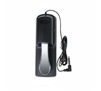 Fonowx Pedal de Sostenido Electrónico Teclado Piano Control Preciso Conmutador Manual Cable Conector 6.35 Mm Metal Plástico Palanca Sólida Notas Expresivas Adecuado para Clases Ensayos Escenarios