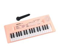 Fonowx Piano con teclado para niños, música Digital, teclado de Piano, juguetes educativos, portátil, 37 teclas con un solo altavoz, juguete para regalo para, Rosa