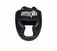 Fonowx Protector de Cabeza de Boxeo Gorra Deporte Espuma Shock Cierre Ajustable Diseño Ergonómico Respirable Adecuado para Clases Competiciones Sparring en Boxeo y Artes Marciales, Negro, G