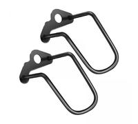 Fonowx Protector de Cambio Trasero de Acero de 2 Piezas para Bicicleta de Montaña Y Carretera con Orificio de Montaje Seguro, 5 Piezas