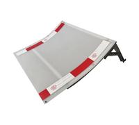 Fonowx Rampa Plegable para Coches RC, Accesorio Portátil de Acero Inoxidable, Fácil de Montar, Ideal para Aficionados a Los Coches RC, No Ajustable