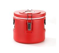 Fonowx Recipiente Térmico Aislado Cubo Contenedor Depósito con Interior Metálico Antimanchas y Cierre de Rosca Ajustado Agarre Estriado Apto para Cocina Profesional Catering Puestos de Comida, 15L