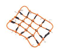 Fonowx Red RC Luggage Net Accesorio para Rack Portaequipaje Metálico Piezas y Repuestos Elásticos para Automóviles a Escala con Ganchos y Malla de