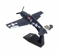 Fonowx Réplica de Aeronave Figura Miniatura de Avión de Estructura en Aleación Diseño Detallado con Base Incluida Adecuada para Escritorio Colección Temática