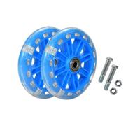 Fonowx Ruedas de Entrenamiento para Bicicletas Infantiles, Ruedas Auxiliares para Ciclismo de 14", 16" Y 20", Accesorios para Niños, Rueda Tra, Azul