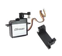 Fonowx Servo RC Motor de Dirección Accesorios para RC Engranaje Resistente y Proceso de Manufactura CNC Adecuado para Entusiastas Competición