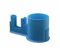 Fonowx Soporte de Bebidas para Embarcación Porta Vasos Porta Tazas Porta Móvil Accesorio de Plástico con Base Bajoprofilo con Puntos de Fijación y Ranura