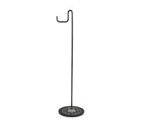 Fonowx Soporte para Carillón de Viento Perchero Multifuncional Soporte para Campanillas Y Colgador de Adornos con Diseño Estable Adecuado para Decorar El, Gancho Cuadrado Negro