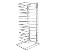 Fonowx Soporte para Pizza, Organizador de Cocina de, Estante de Almacenamiento de Diseño Delgado con Función de Enfriamiento, tal como se describe, 14 capas