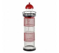 Fonowx Soporte para Vino Estantería Botellero Organizador Exhibidor de Botellas de Hierro Diseño Faro Compacto y Estable Adecuado para Cocina Encimera