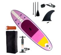 Fonowx Tabla de Paddle Surf Hinchable Tabla Bomba Leash con Zona de Apoyo Texturizada Cuerdas para Carga en Proa Asa de Transporte y Quilla Extraíble