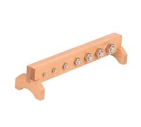 Fonowx Tablero de Madera Juego de Juguete de Destornillador para Niños Función de Ejercicio de Habilidad Manual Adecuado para