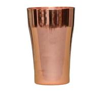 Fonowx Taza de Café de Cobre Puro de 400 Ml, Hecha a Mano, Vaso de Cobre, Taza para, Ideal para Té, Café O Cocina, Sin mango, tal como se describe