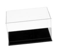 Fonowx Vitrina de protección a Prueba de Polvo, Caja de exhibición Coleccionable, Vitrina acrílica para Modelo de Coche Fundido a presión, 35x15x15cm