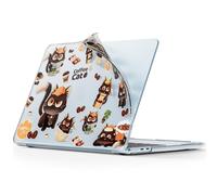 FONREST Funda blanda para MacBook Air 13 M4/M3/M2/M1 Chip de 13.6 pulgadas, transparente TPU flexible a presión + PC antideslizante a prueba de golpes, color amarillo, funda protectora a prueba de