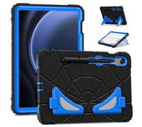 FONREST Funda resistente para niños para Samsung Galaxy Tab S10 Lite de 10.9 pulgadas 2025 SM-X400/X406B/S10FE con soporte dual para bolígrafo S, policarbonato a prueba de golpes + funda de silicona