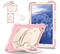 FONREST Funda resistente para Samsung-Galaxy-Tab-A11+Plus de 11 pulgadas 2025 con soporte giratorio de 360°/asa de anillo colgante, cubierta a prueba de golpes con soporte para bolígrafo SM-X230/X235