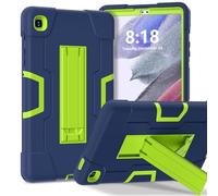 FONREST Funda resistente para Samsung Galaxy Tab A7 Lite de 8.7 pulgadas (SM-T220/T225/T227) 2021 con soporte, PC híbrido resistente y apto para niños + funda de silicona a prueba de golpes (azul