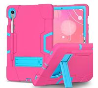 FONREST Funda resistente para Samsung Galaxy Tab S10 Lite de 10.9 pulgadas 2025 SM-X400/X406B/S10 FE/S9 FE con soporte para bolígrafo S, funda híbrida resistente a prueba de golpes, apta para niños