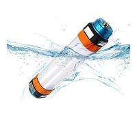 FONREST Impermeable Acampada Linterna, Portátil Magnético LED Tienda Ligero, Cilindro Lámpara Bar como Flash/Power Bank/Repelente de Mosquitos/SOS Emergency (29cm)