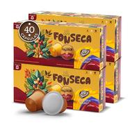 FONSECA Cápsulas Café Compatibles con Nespresso, Café 100% Colombia, Pack de 40 Cápsulas Nespresso de Café 100% Arábica Suave con Aromas de Miel Dorada, Tueste Medio Intensidad 8 Producido en Portugal