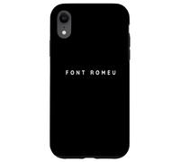 Font Romeu Souvenirs - Estación de esquí española de diseño Moderno Carcasa para iPhone XR