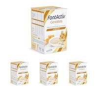 FontActiv 8 Cereales | 500g | Papilla de Cereales de Óptimo Valor Nutricional para Adultos y Mayores con Arroz, Avena, Maíz y otras (Paquete de 4)
