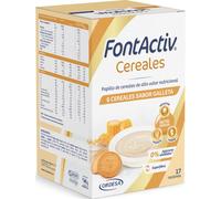 FontActiv 8 Cereales Galleta | 500g | Papilla de Cereales de Alto Valor Nutricional para Adultos y Mayores con Arroz, Avena, Maíz y más