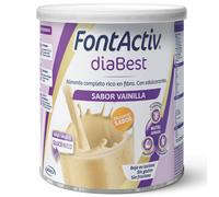 FontActiv diaBest Vainilla | 400g | Suplemento Nutricional con Fibra de Bajo Índice Glucémico para Adultos y Mayores