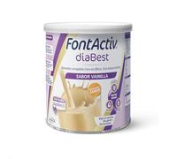FontActiv diaBest Vainilla | 400g | Suplemento Nutricional con Fibra de Bajo Índice Glucémico para Adultos y Mayores
