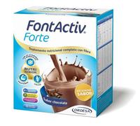 FontActiv Forte Sabor Chocolate | 14 Sobres | Suplemento Nutricional con Fibra para Adultos - 0% Azúcares añadidos