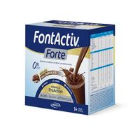 FontActiv Forte ProAction Chocolate | 14 Sobres | Suplemento Nutricional con Fibra para Adultos - 0% Azúcares añadidos