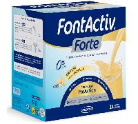 FontActiv Forte ProAction Vainilla | 14 Sobres | Suplemento Nutricional con Fibra para Adultos - 0% Azúcares añadidos