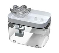 Fontaine À EAU Chat - Distributeur Silencieux Rechargeable, Filtration Automatique USB Silencieux | Rechargeable Avec Filtre, Fonctionnement, Distributeur Automatique Pour Chatons Chats, Utilisati